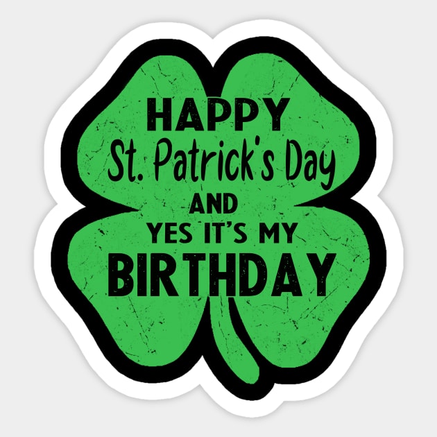 happy st patricks day and its my brithday Sticker by Bagshaw Gravity